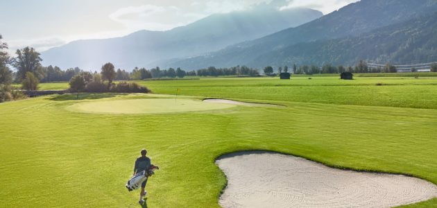 Field,  Golf,  Golf Course,  Nature,  Outdoors,  Person,  Sport
Falkensteiner Hotel & Spa Carinzia